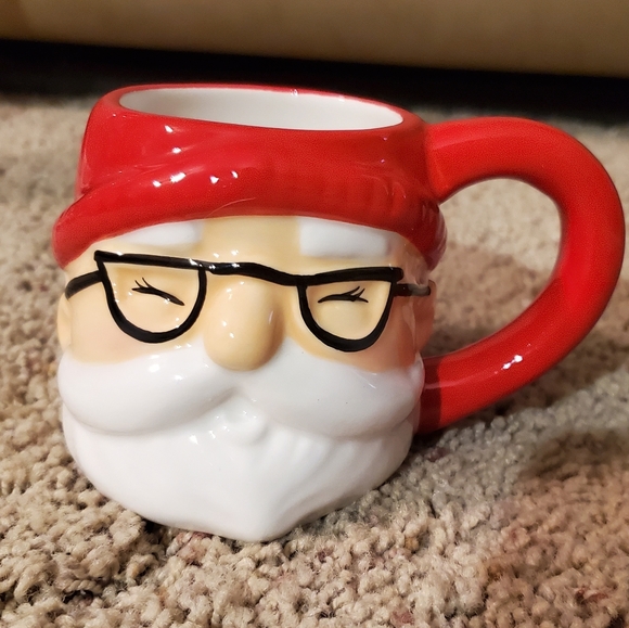 Santa Coffee Cup